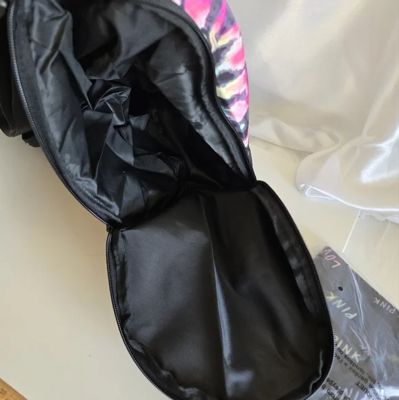 PINK Victoria’s Secret Logo Tie Dye Everyday Duffel Tote Bag Colorful Swirls New - Picture 16 of 16